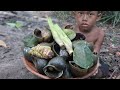 Primitive Survival Skills - Cooking Field Snails Recipe