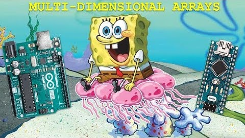 ✅Arduino lessons multidimensional arrays