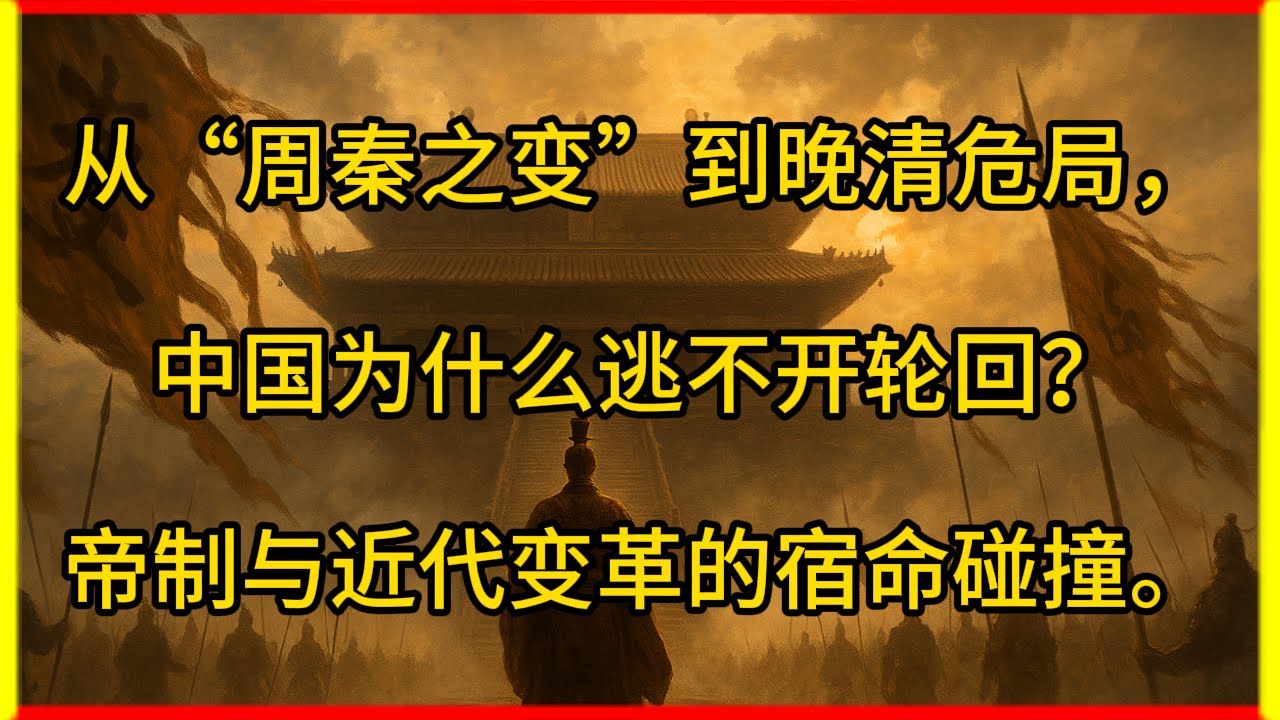 “三千年未有之大变局”：中国帝制的终结与历史宿命；从“周秦之变”到晚清危局，中国为什么逃不开轮回？破解中国历史周期律：帝制与近代变革的宿命碰撞 ...