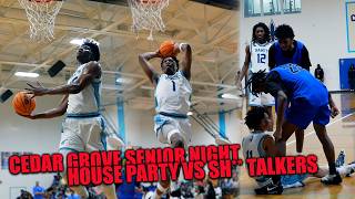 Cedar Grove Senior Night HOUSE PARTY vs CRASHOUTS | Manny Green WENT UT \u0026 Dropped 35...