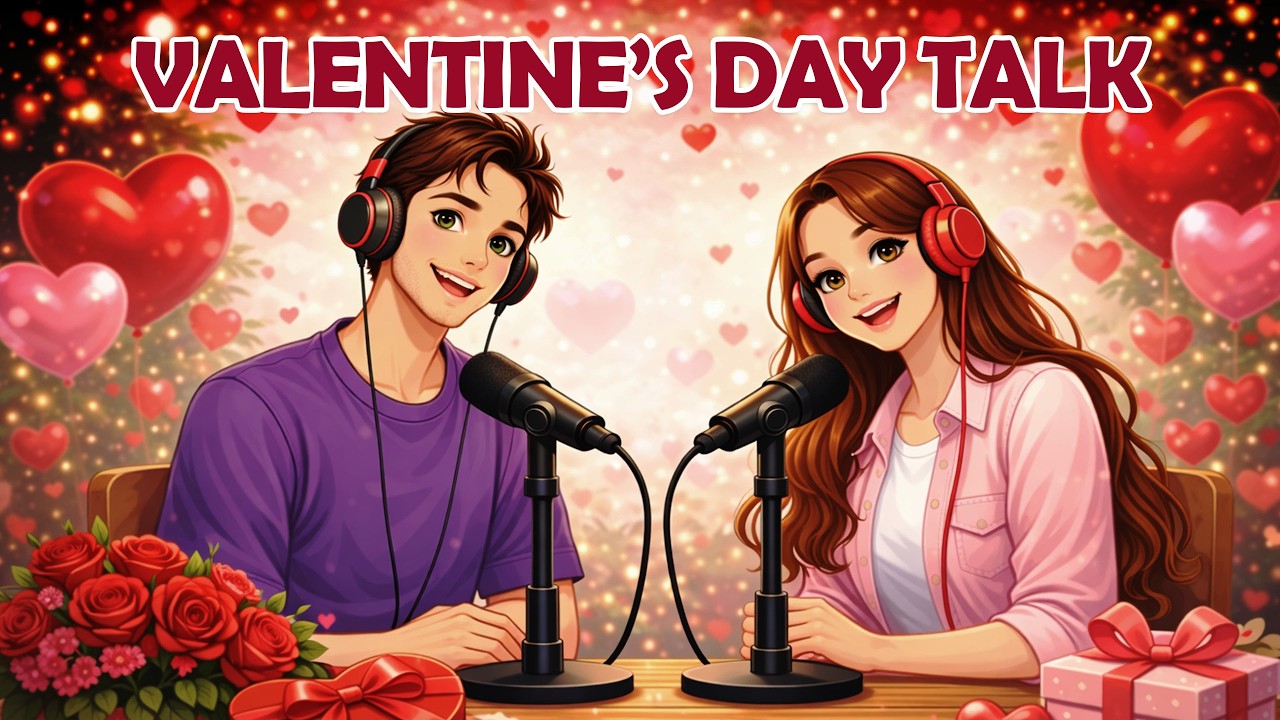 How to Talk About Valentine’s Day in English | Real Life Conversation