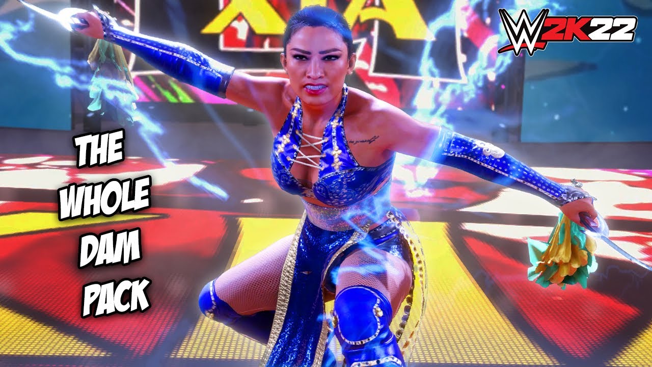 Xia Li - Entrance Signature Finisher & Victory motion (the whole dam pack) wwe 2k22
