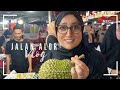 Jalan alor night street market vlog   evening walk  food reviews