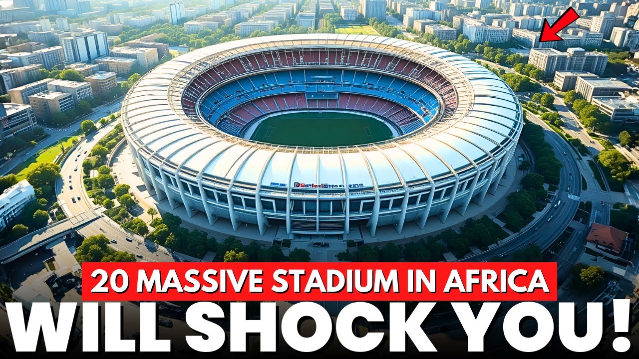 ШОК! 20 крупнейших стадионов Африки 2025 года!