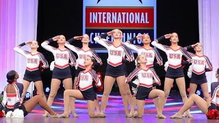 ICU 2022 Youth Pom TEAM USA (World Champions)