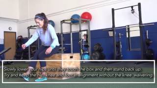 Performance Tips #4: Single Leg Box Squat