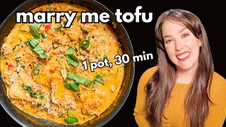 Viral Marry Me Tofu Recipe Vegan & Gluten-Free One Pot Recipe, 30 Minutes
