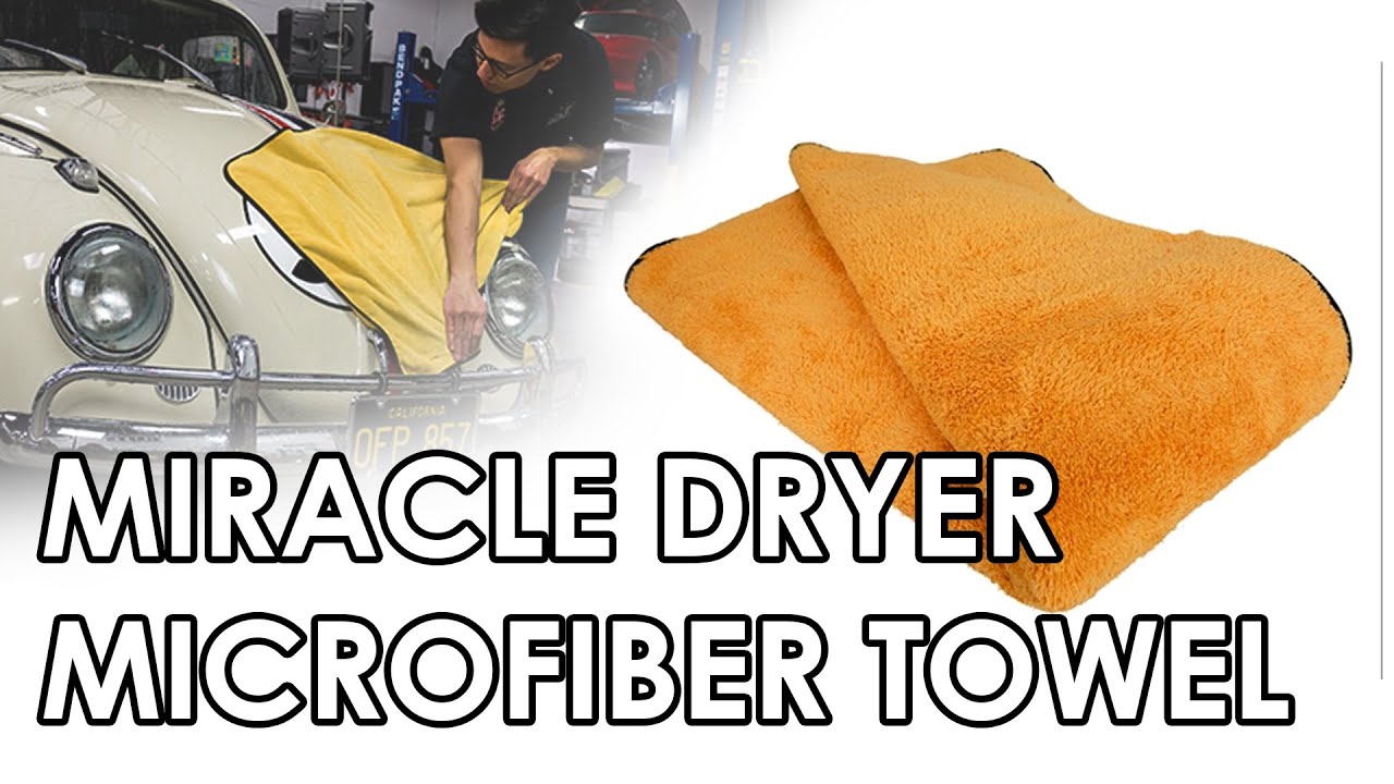 Miracle Dryer Absorber Premium Microfiber Towel - Chemical Guys Car Care