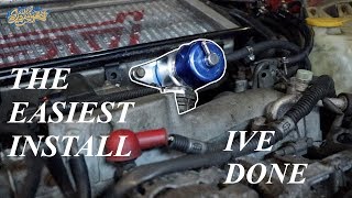 HOW TO install a dual port BOV by turbo smart on your WRX