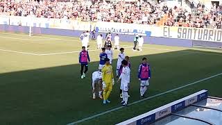 アルビレックス新潟vs大宮アルディージャ           試合終了 2022.2.26 NACK5スタジアム