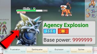 EXPLOSION MEGA GLALIE IS BROKEN! MEGAS TO HIGH LADDER #2