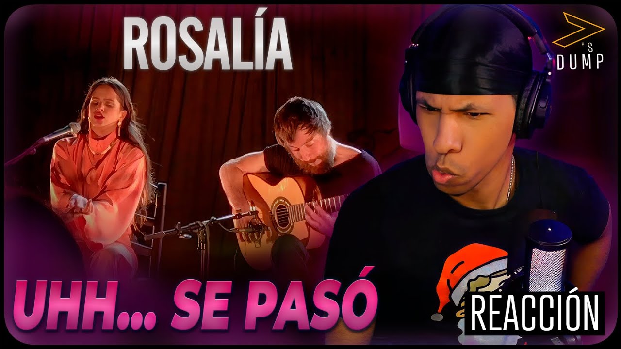 ROSALÍA - De Plata en Vivo Sevilla Reaccion
