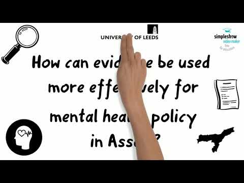 How can evidence be used more effectively for mental health policy in Assam?