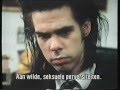 Nick Cave Dutch TV Special 31/5/87