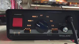 Whelen 295sl200 Siren With Extra Tones