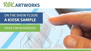 Ideas for Businesses: Tablet Kiosks for the Trade Show