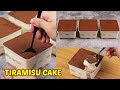Tiramisu Cheesecake [ No Eggs, No Bake, No Oven ]