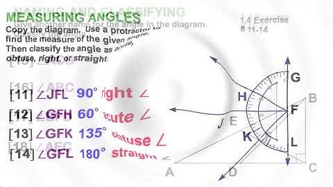 1.4 measure & classify angles