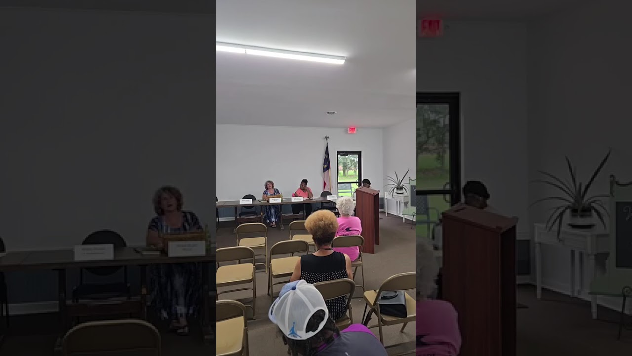 Town of Conetoe, NC July 15, 2025 Regularly Scheduled Meeting