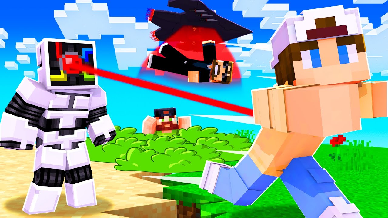 Escape the Robot Killer in Minecraft Murder Run