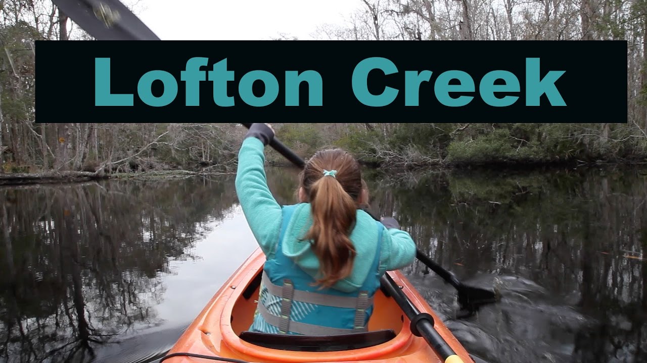 Kayak Lofton Creek Amelia Adventures Kayak Amelia Island YouTube
