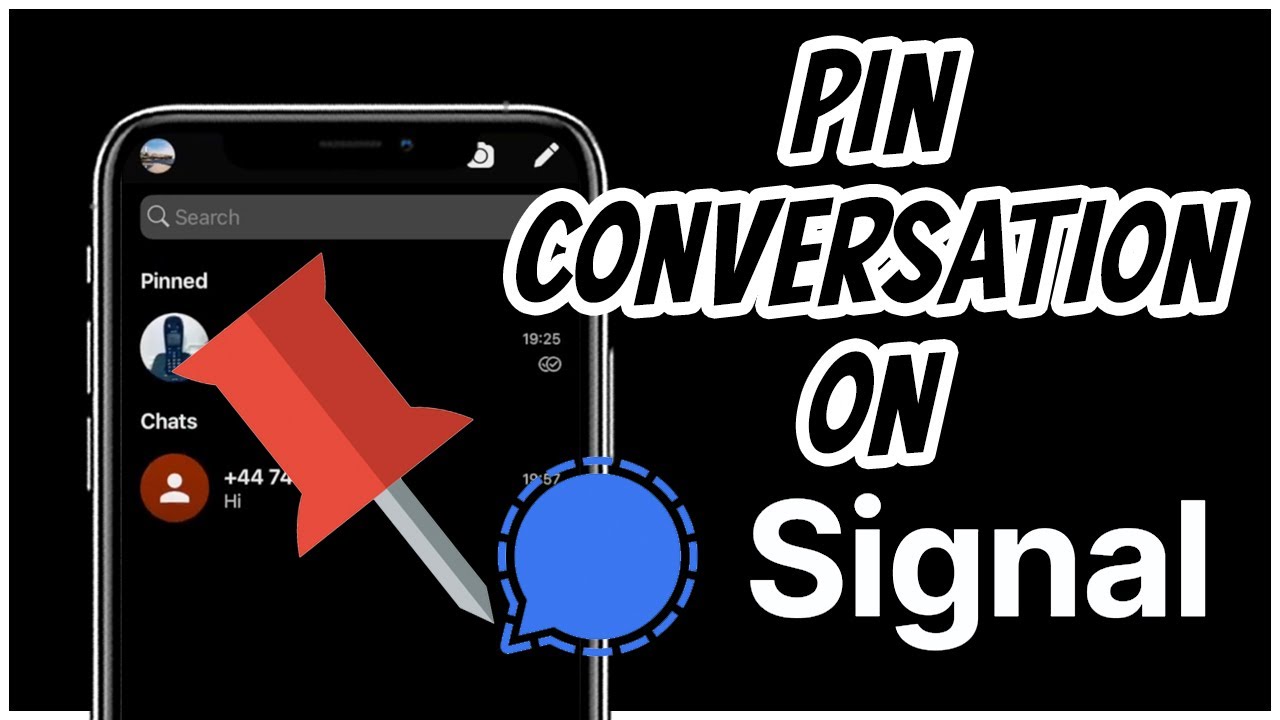 How to Pin Conversation on Signal App 2021