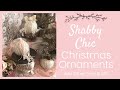 Shabby Chic Christmas Ornaments | 1970’s Footstool Update | Stamped Bags | Fall Fabric Coasters