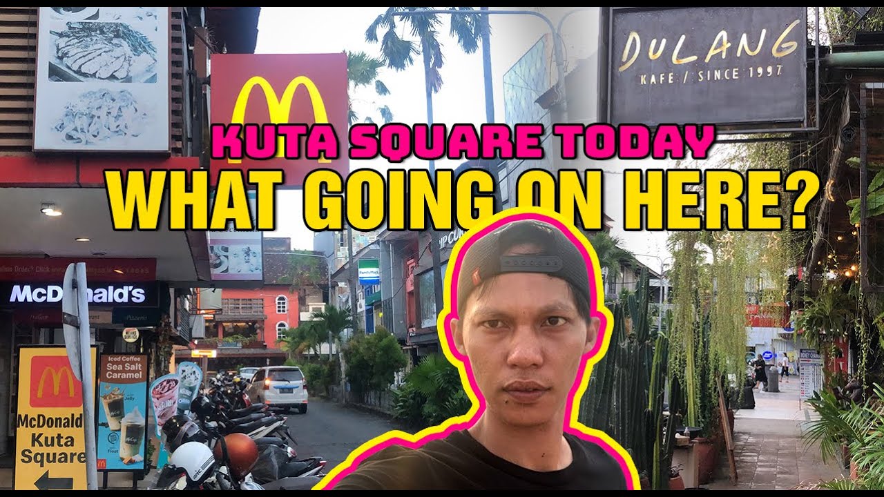 KUTA SQUARE TODAY || MATAHARI MALL WILL BE OPEN AGAIN ? || BALI UPDATE 2022