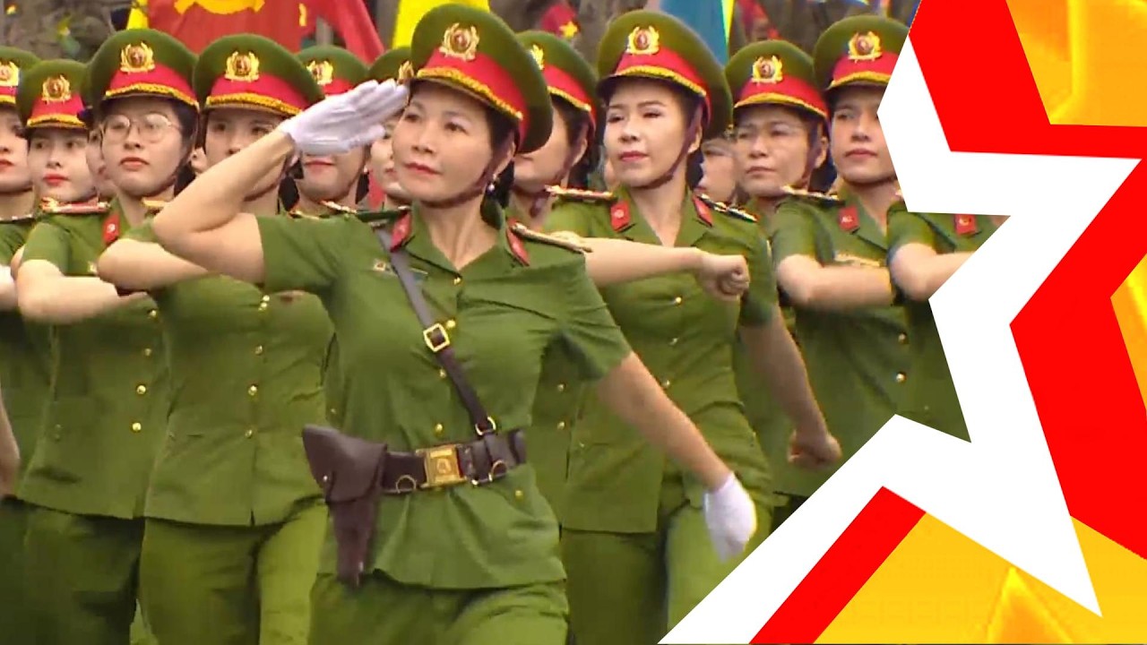 ЖЕНСКИЕ ВОЙСКА ВЬЕТНАМА 2025 ★ WOMEN'S TROOPS OF VIETNAM ★ LỰC LƯỢNG PHỤ NỮ VIỆT NAM #militaryparade