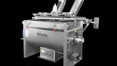 PerMix Ribbon MIxer Video