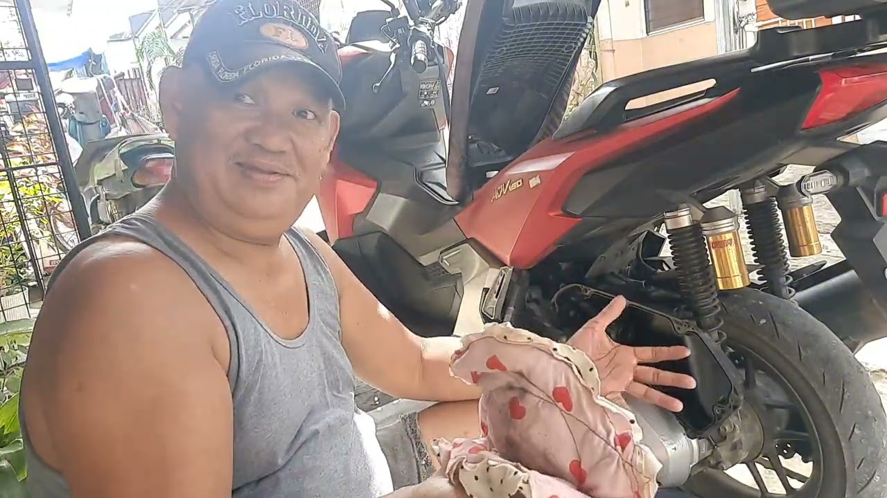 DIY Project, magpalit ako ng Air Filter ng aking motor honda ADV 160