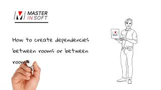 How to create dependencies between rooms or between rooms and properties?