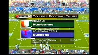 2003 Miami vs Louisiana Tech