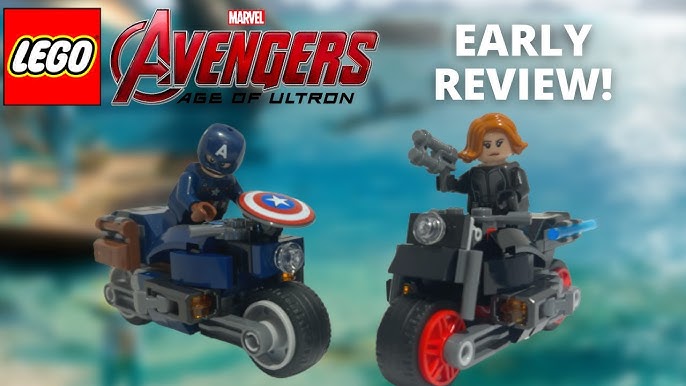 Lego®marvel super heroes™ 76260 - les motos de black widow et de captain, jeux de constructions & maquettes