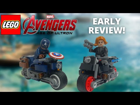 LEGO Marvel Super Heroes Black Widow & Captain America Motorcycles 76260 by  LEGO Systems Inc