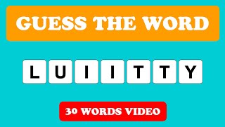 Scrambled Words Challenge #160 screenshot 3