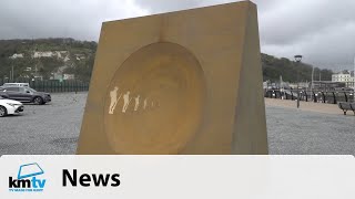 Dover sculpture installed to support homeless veterans | KMTV News