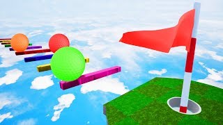 EXTREME Parkour Hole In One! - Golf It