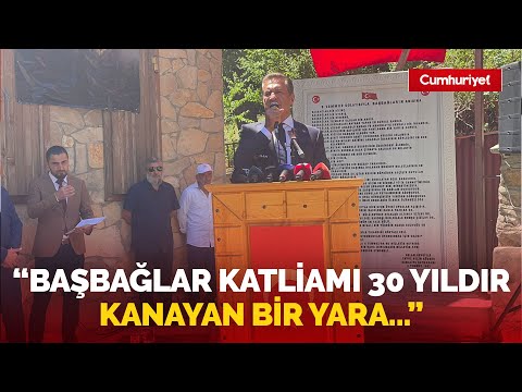 Mustafa Sarıgül: Başbağlar Katliamı 30 yıldır kanayan bir yara...