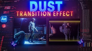 How to create Dust Transition Effects in After effects
