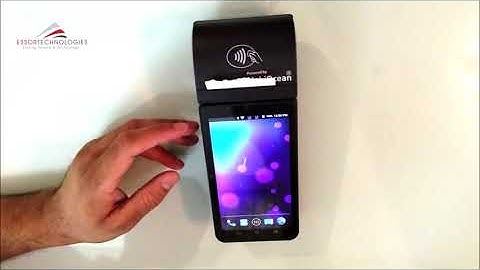 Android 5.1 Handheld Billing POS with 58mm thermal printer. Call at 9914806616 for more information.