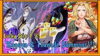 Naruto Blazing Kaguya And Tsunade Summons Lucky Step 1