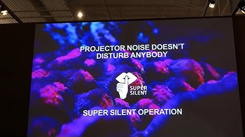 Super-silent NEC PA Series Laser Projection