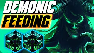 Full METAMORPHOSIS Illidan Build  DEMONIC FEEDING!  HotS  Grubby