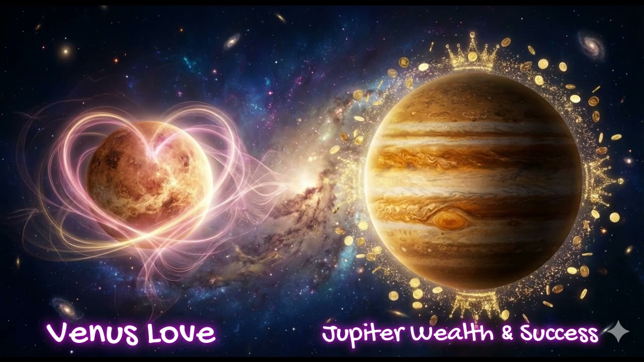 The Jupiter & Venus Alignment: The Frequency of Infinite Love & Massive Wealth