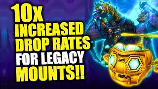 Collector&#39;s Bounty Event Overview! Legacy Mount Drops Increased by up to 10x In WoW 11.1.7!