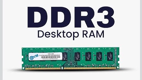 EVM 8GB DDR3 Desktop RAM 1600MHz High-Speed Performance, Low Voltage Requirement - 10 Year Warranty