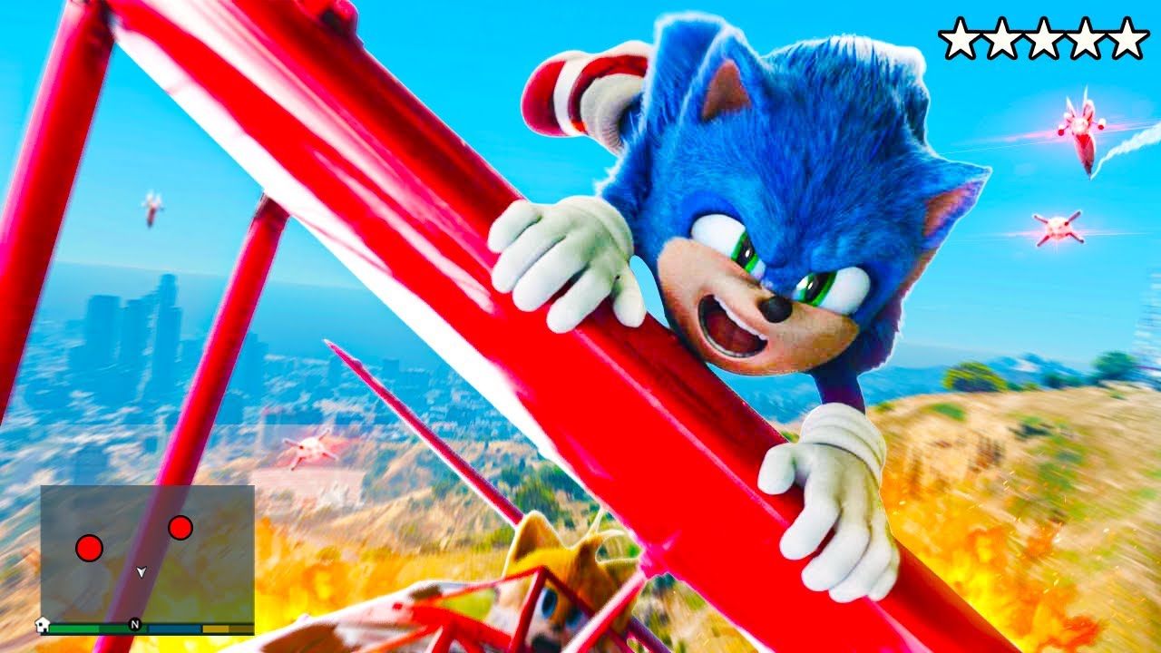 Official SONIC 2 Movie In GTA 5 RP! (Sonic the Hedgehog 2)