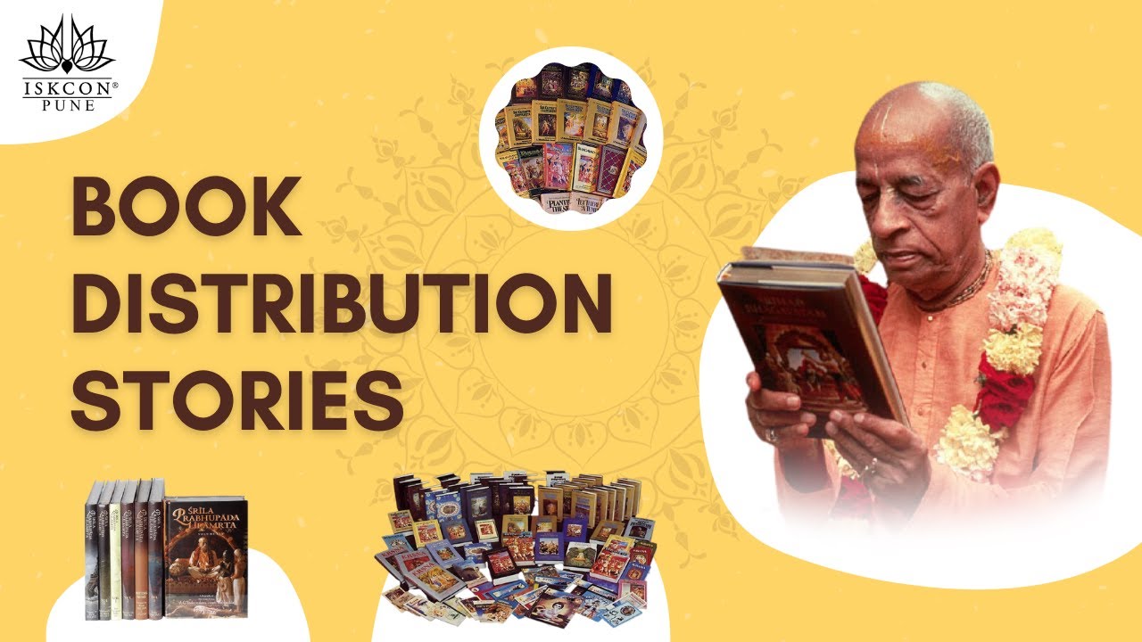 Book Distribution Stories ISKCON NVCC PUNE YouTube