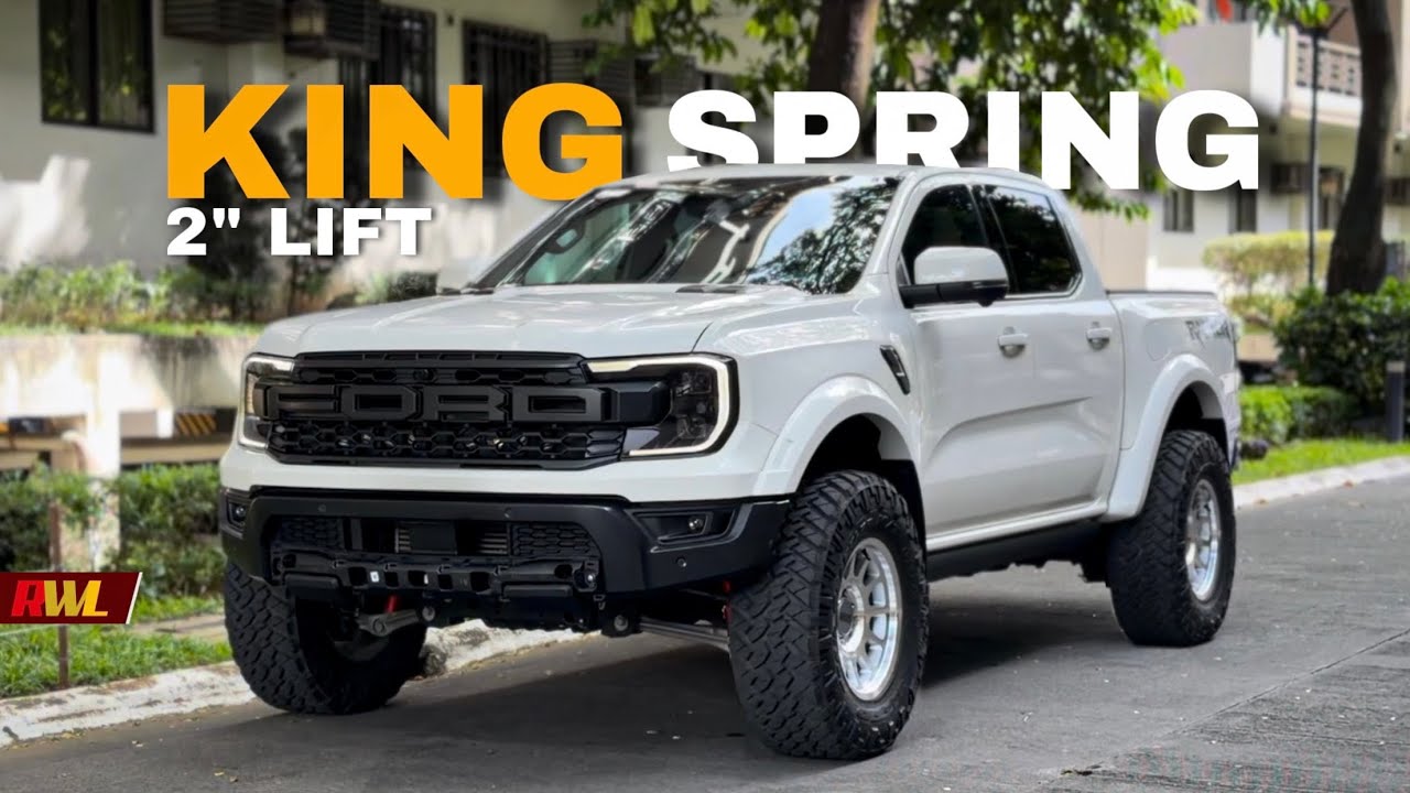 Lifter Ranger Raptor 37 2” Lift King Coils Upgrade on the Ranger Raptor - YouTube